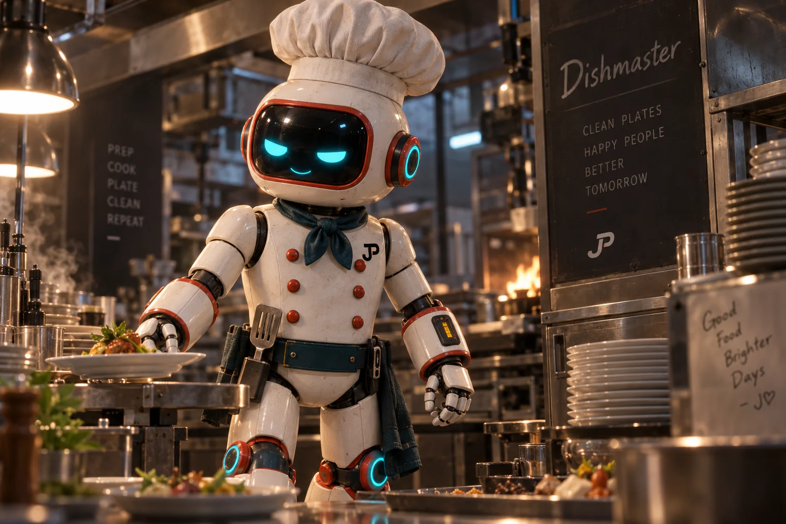 Dishmaster, Guardián de la cocina