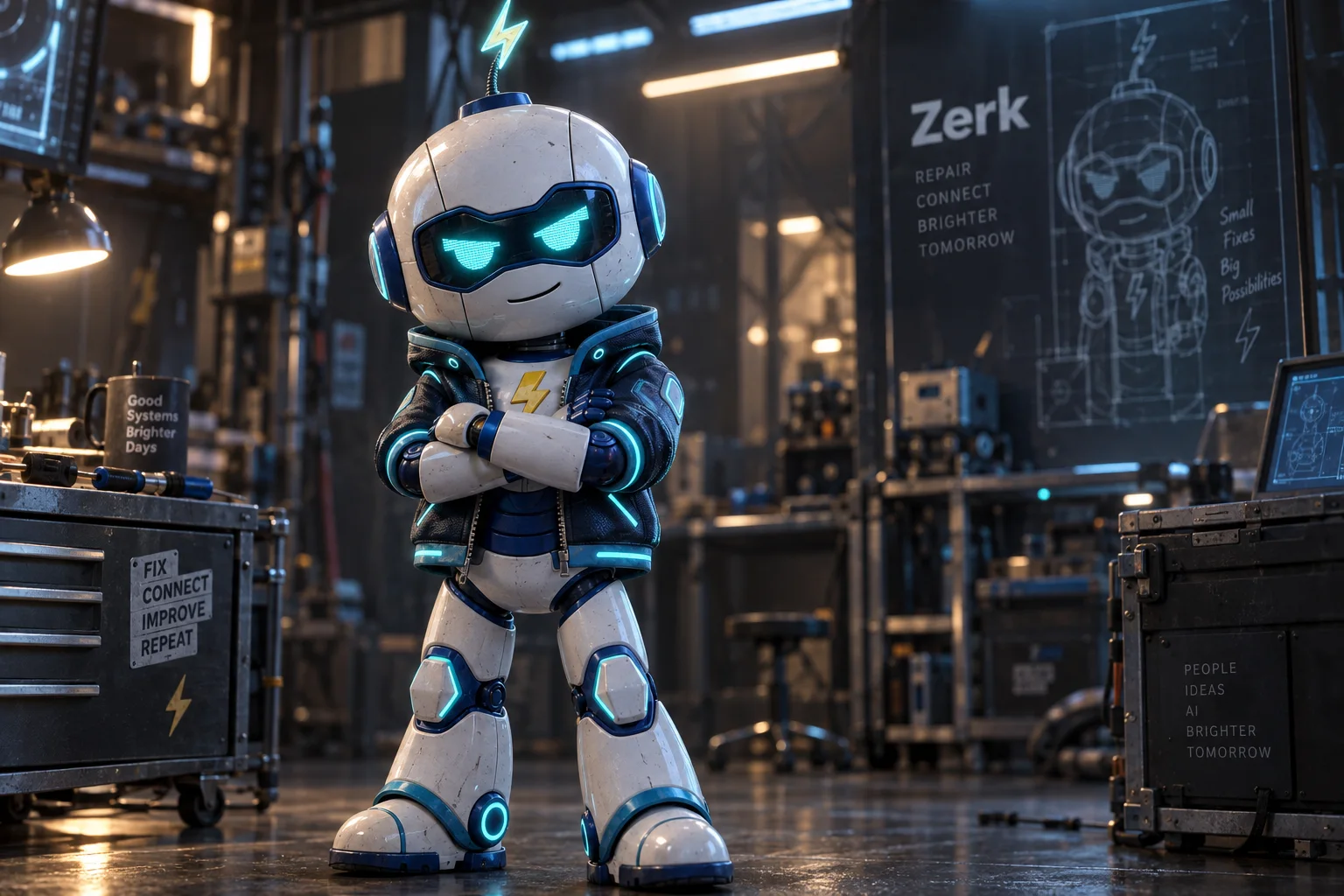 Zerk, Inventor y reparador